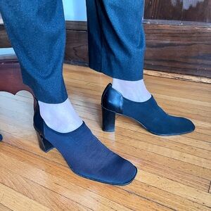 Donald Pliner heeled booties